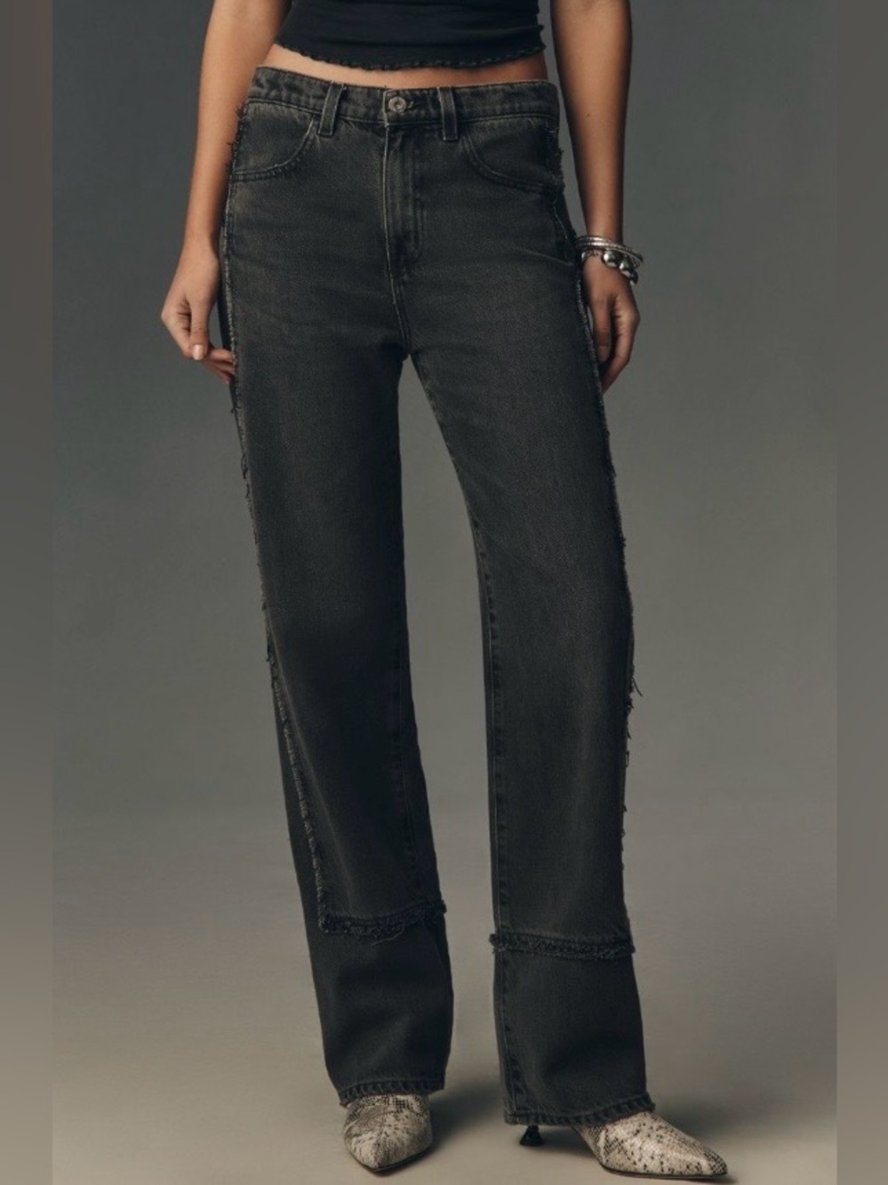 AG Brinley High Rise Straight-Leg Jeans 28 NWT